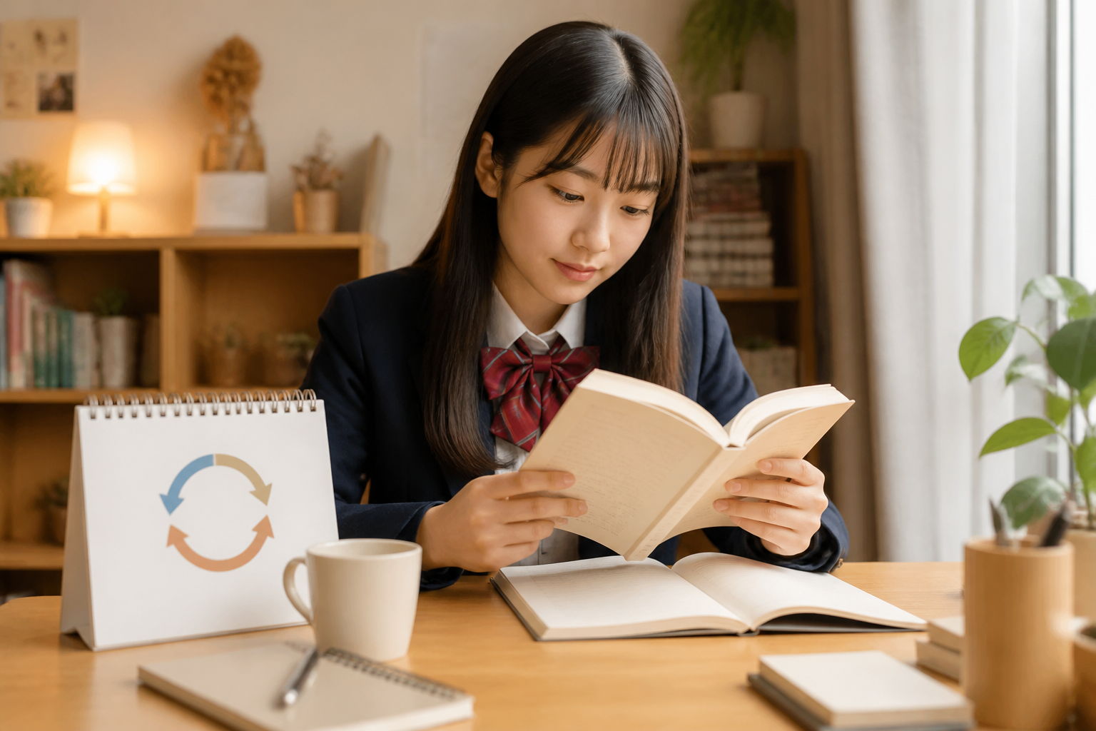 ステップ1:分散復習で「忘れる前に思い出す」サイクルを作る