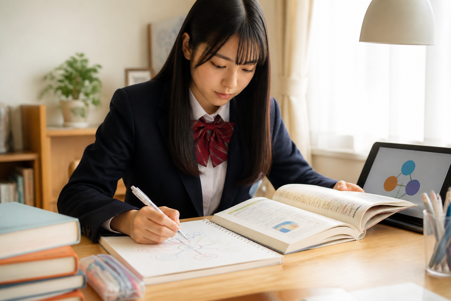 Step1:5月〜6月に教科書1周で「4分野の地図」を作る