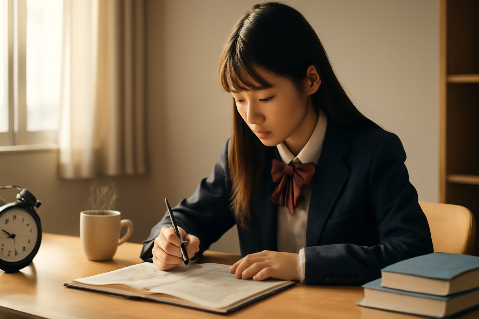 ステップ1:朝の起床時刻を6月のうちに前倒しする