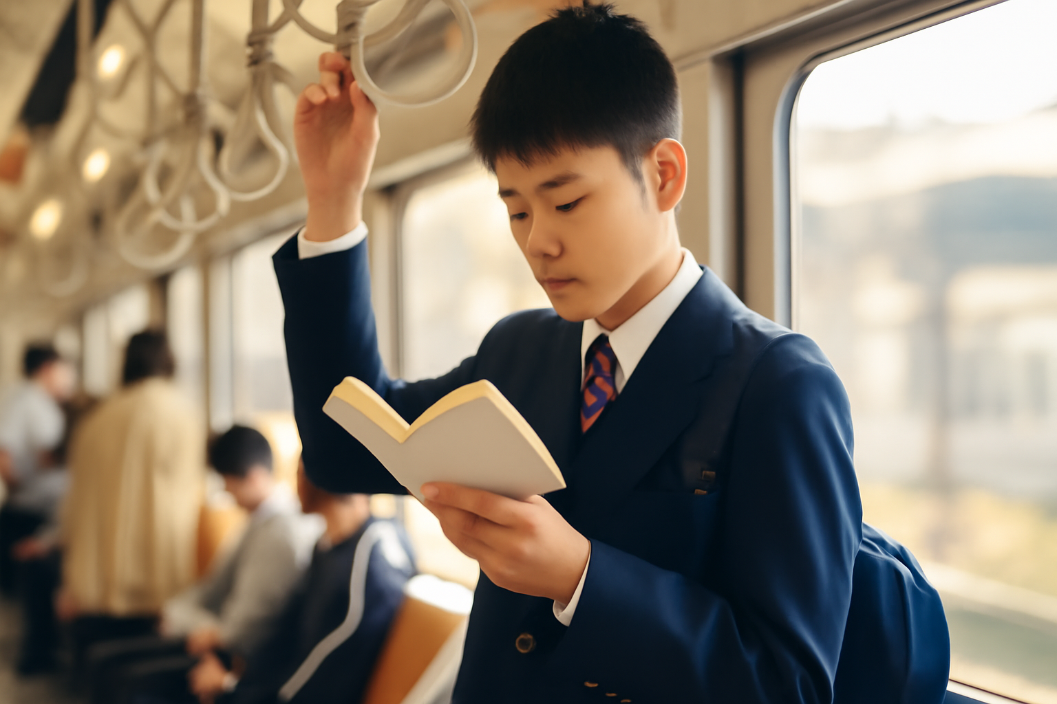 仕組み①:通学時間30分を「インプット専用ゾーン」に変える