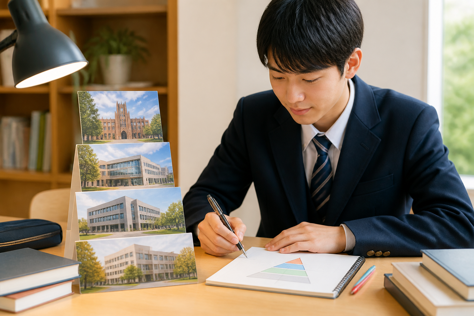 志望校4段階の組み立て方