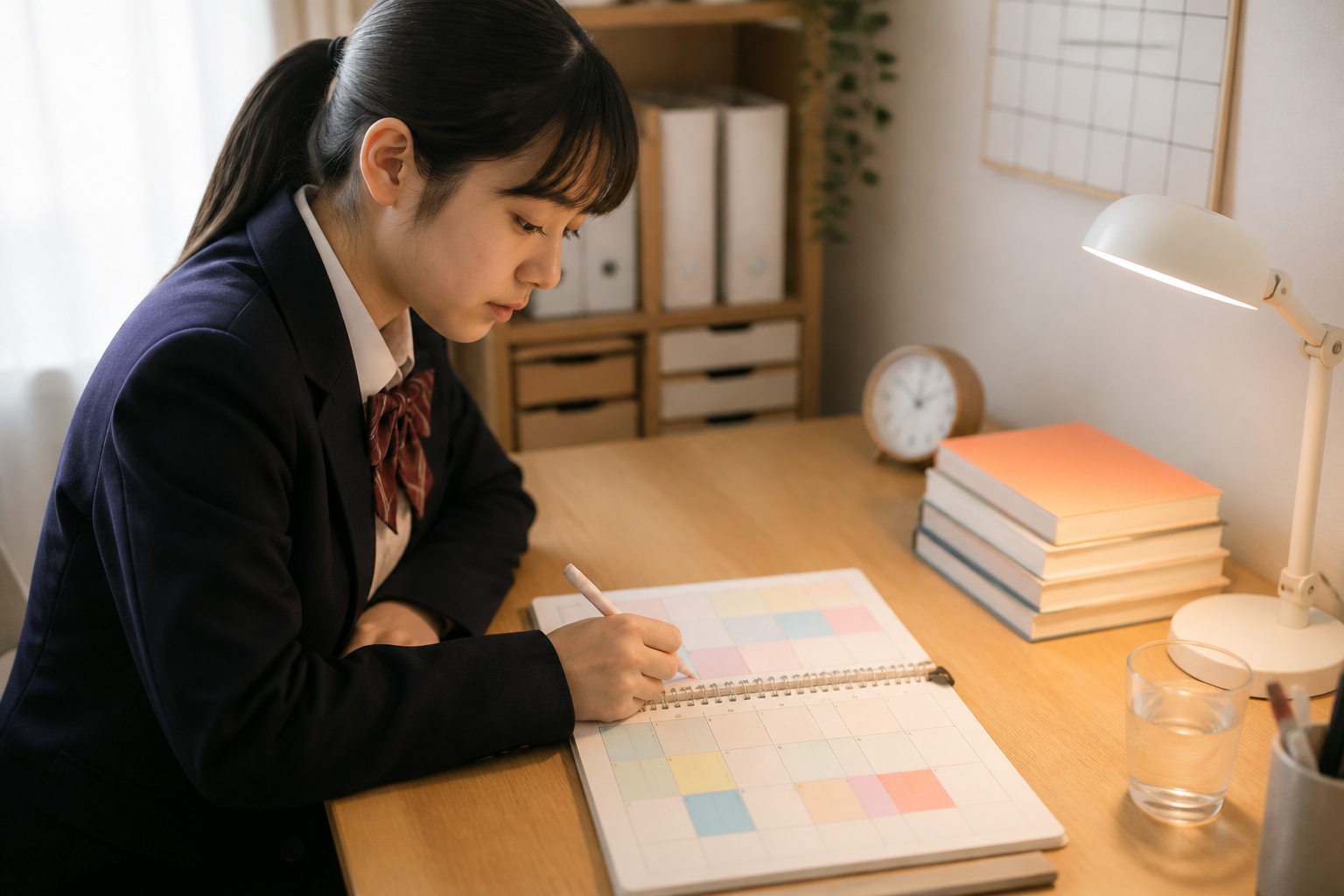 工夫② 週次サイクルは「平日=受験／週末=定期」で固定する