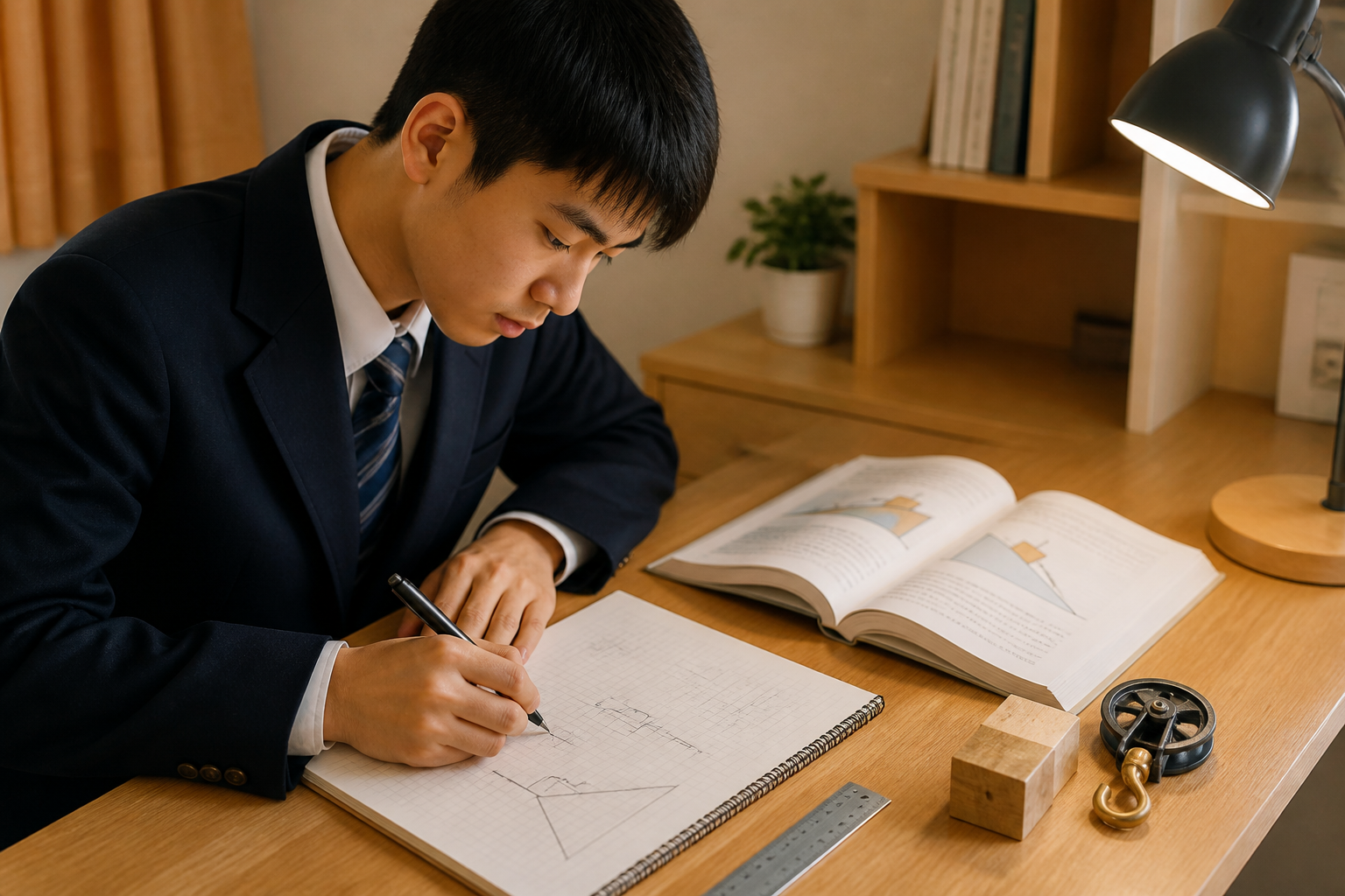 軸①:運動方程式を「使える形」で頭に入れる