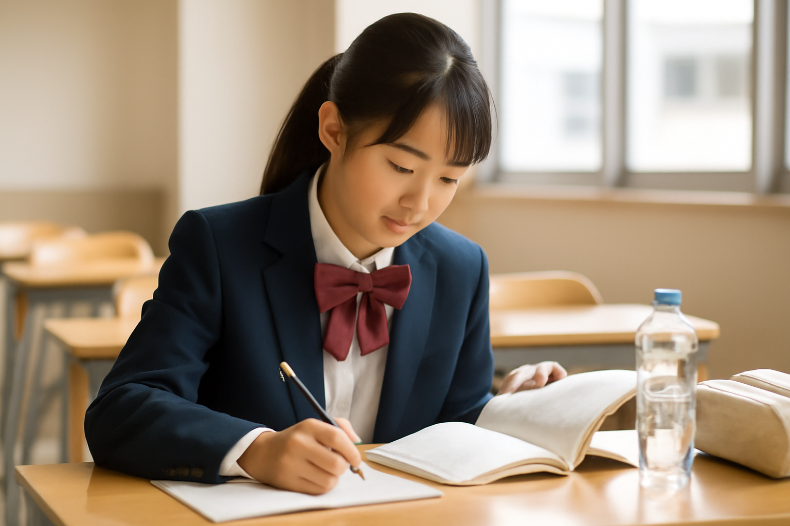 仕組み②:授業の合間と昼休みを「30分の細切れ演習」に充てる