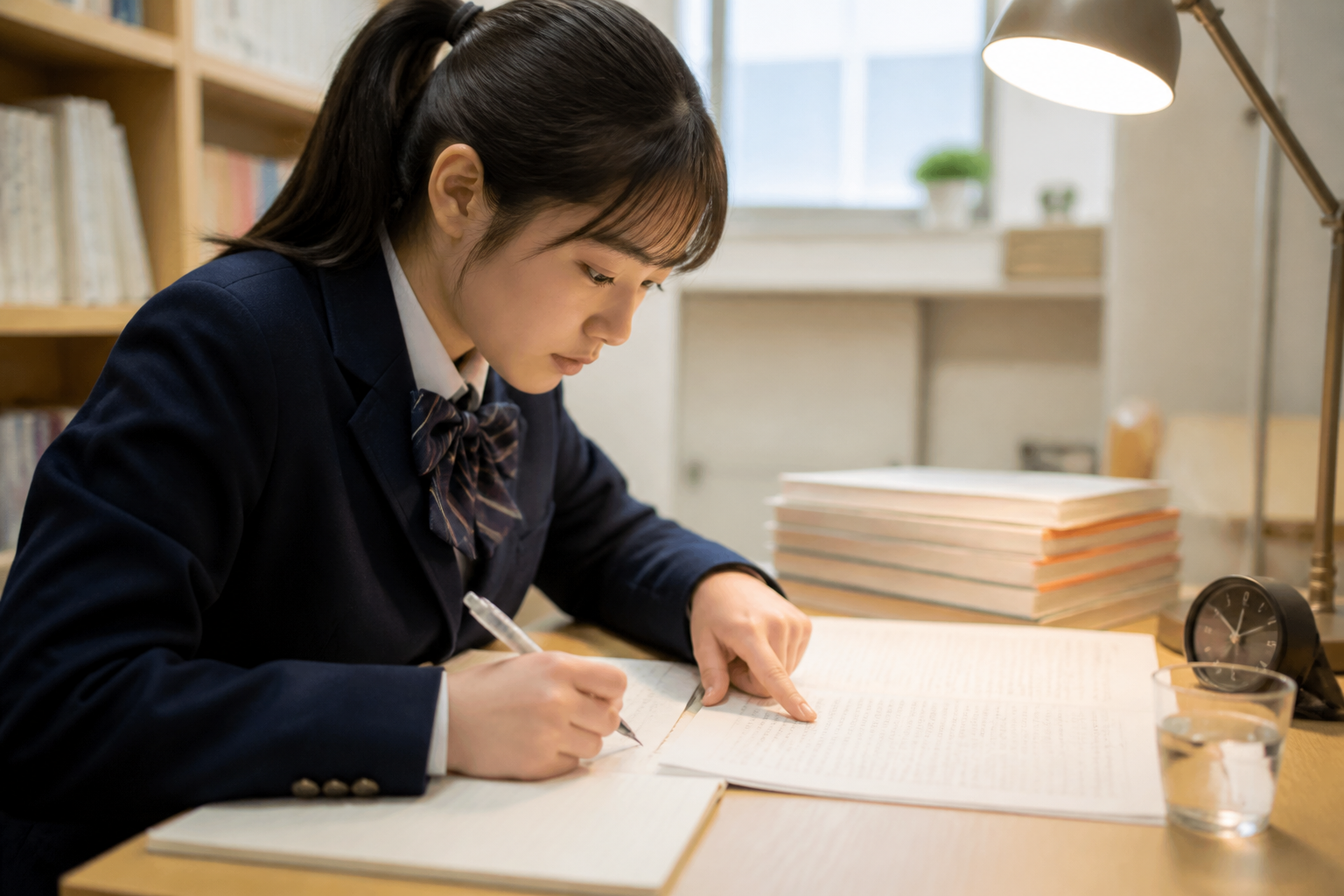 ステップ3:本文演習は「短文→中文→入試本文」の段階で回す
