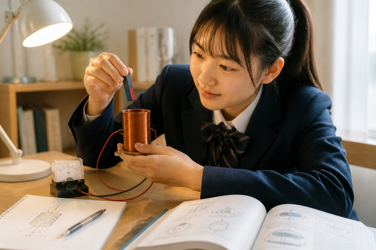 第2軸:電磁誘導——「磁束の変化」を主語に置く読み方を作る