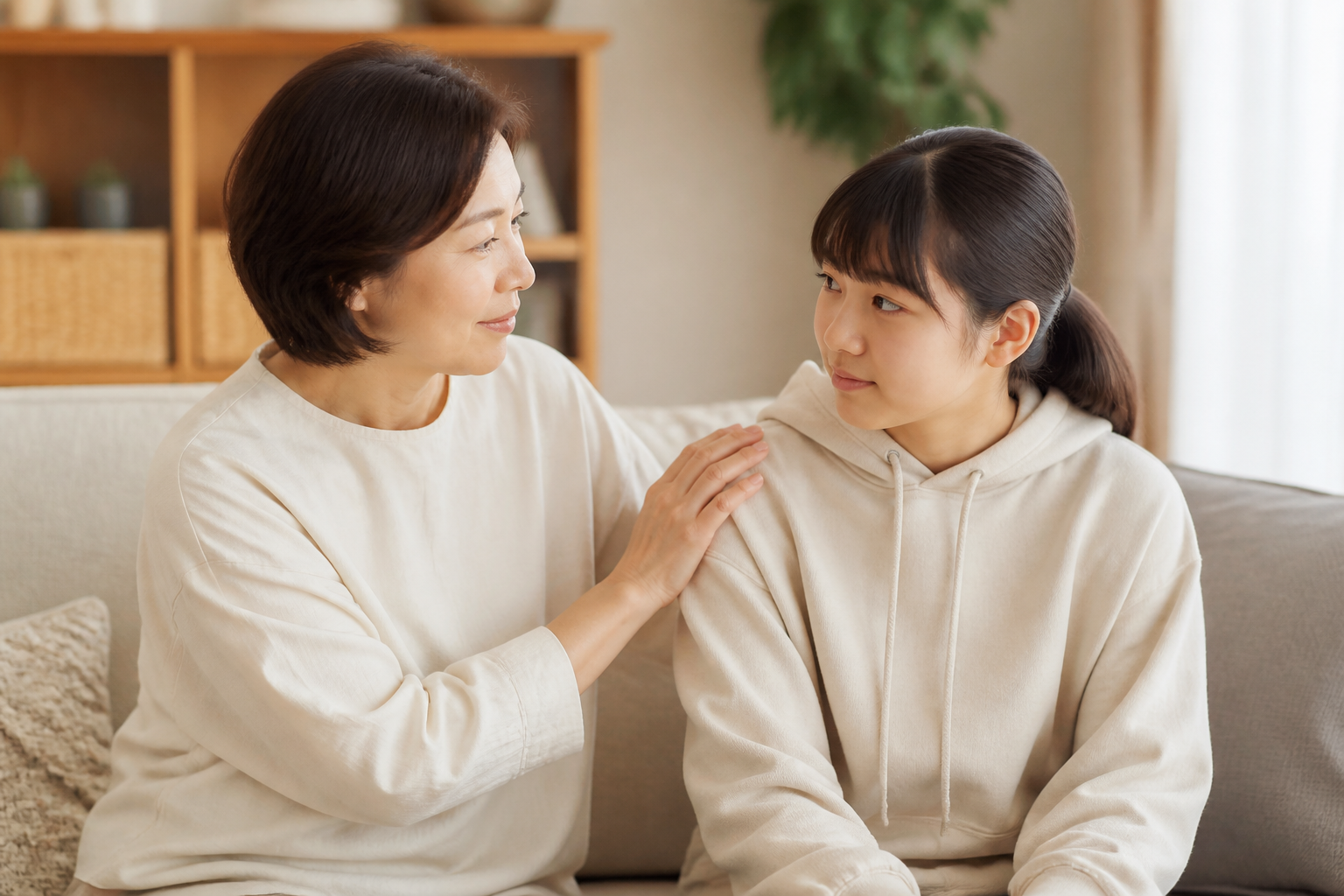 反応2:過剰に励まして、不安を打ち消そうとする