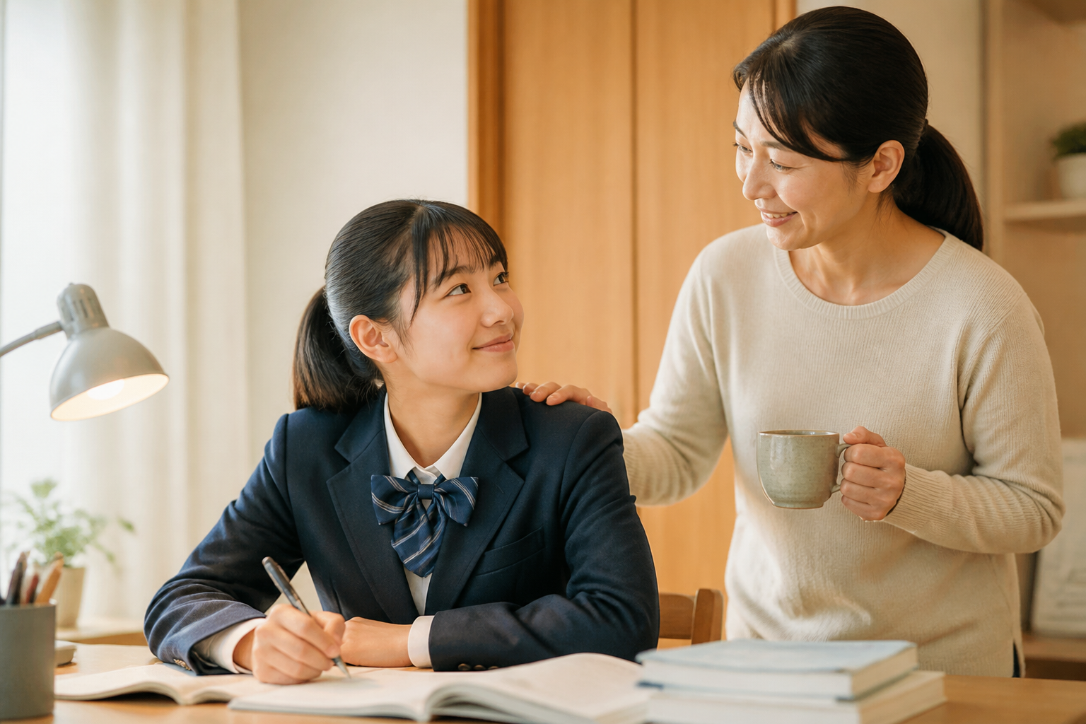 サポート①声かけ：結果ではなく過程に目を向ける