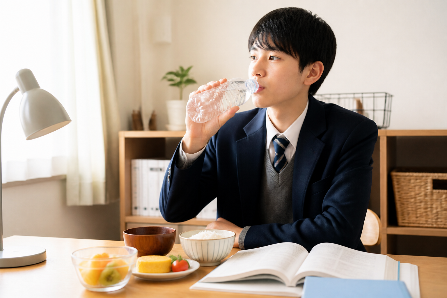習慣1:水分と食事でエネルギー切れを防ぐ