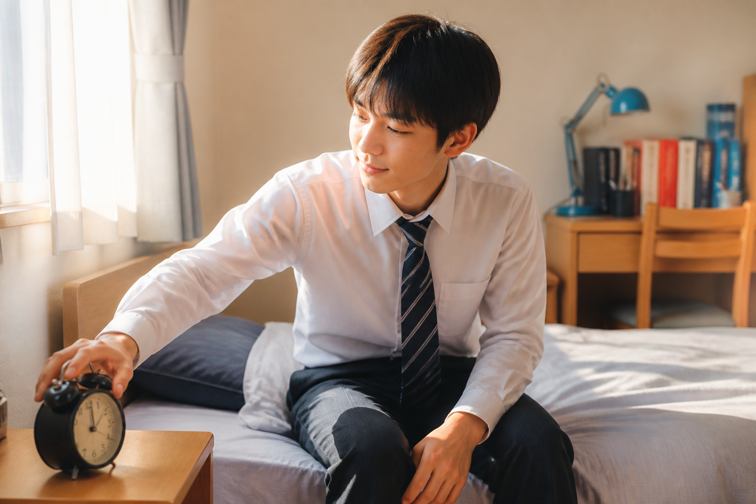 習慣2:睡眠リズムを固定して勉強の質を守る