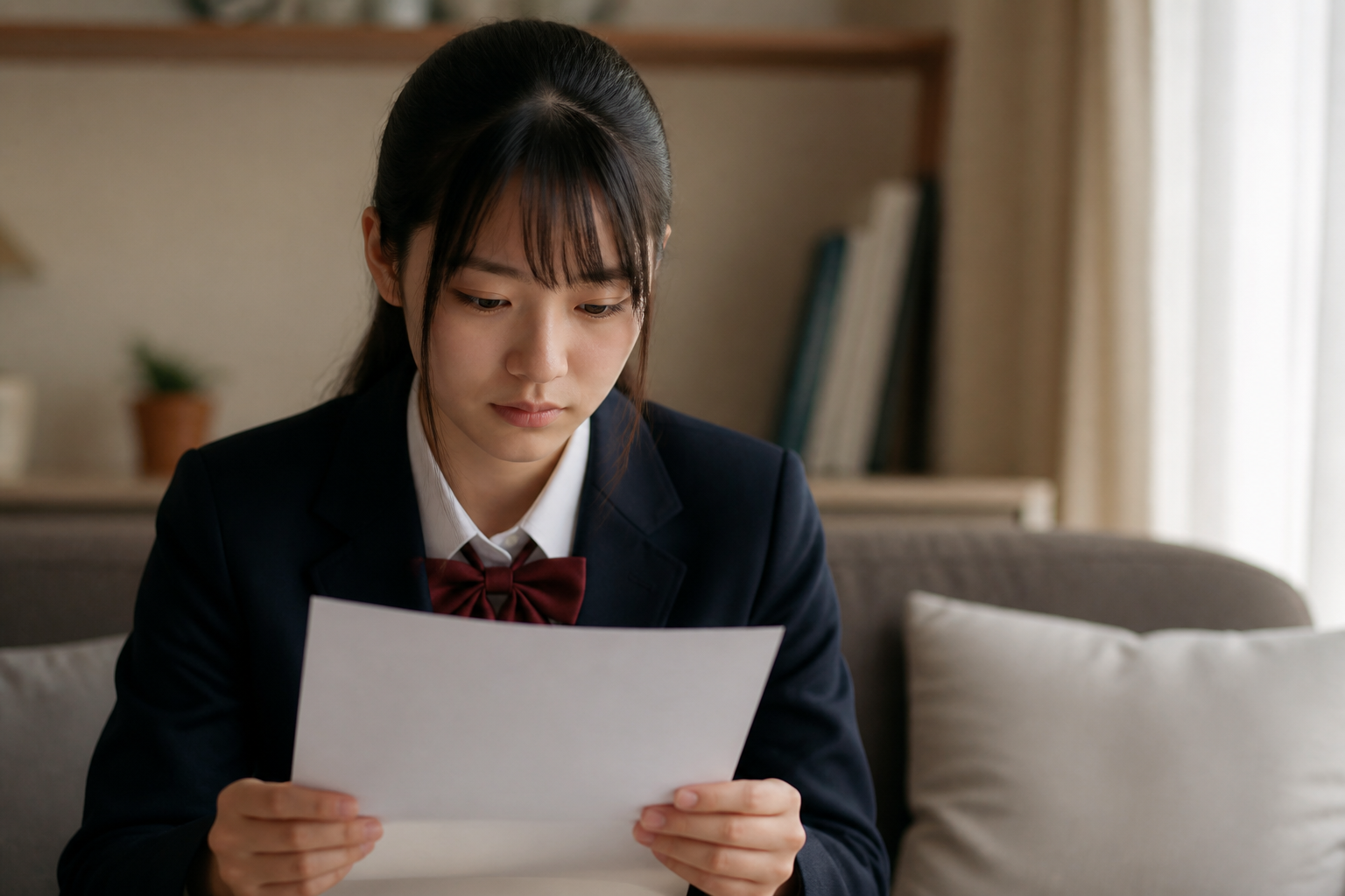 その日、子供はもう十分に落ち込んでいる