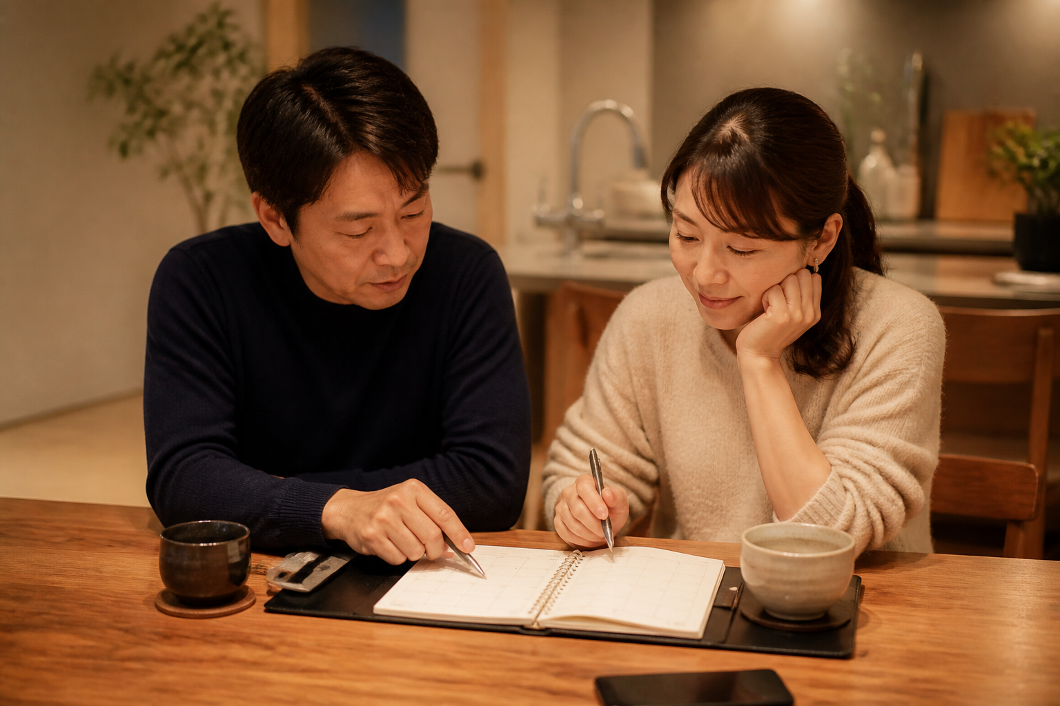 平日と週末で役割を分ける――夫婦で受験を