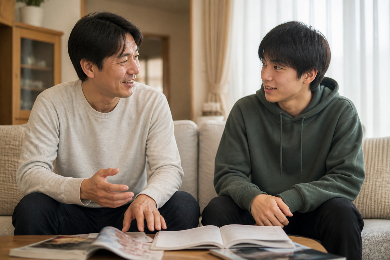 こじらせずに話を切り出す、家庭での工夫