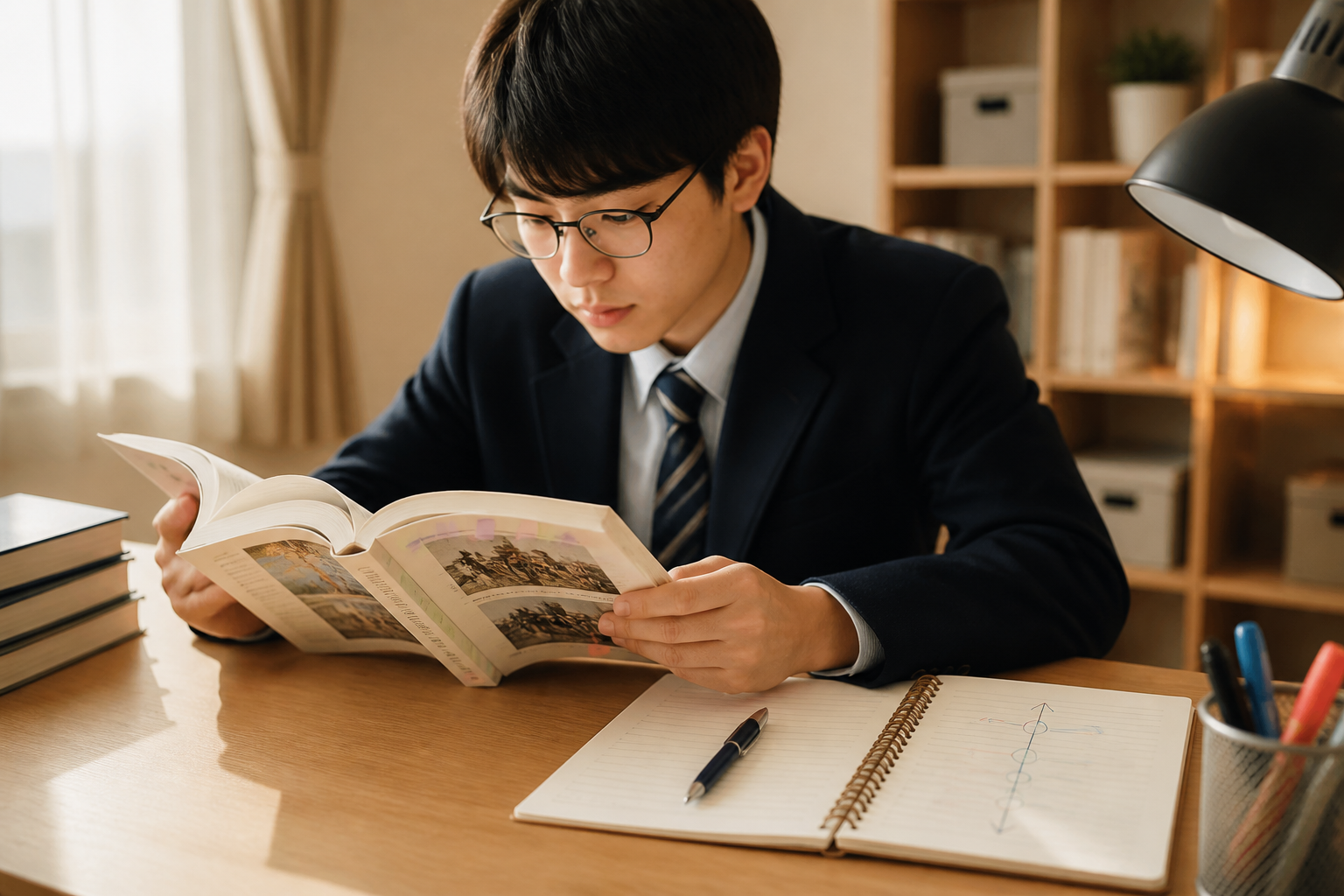 タテの通史：まず「時代の流れ」を1本の物語にする