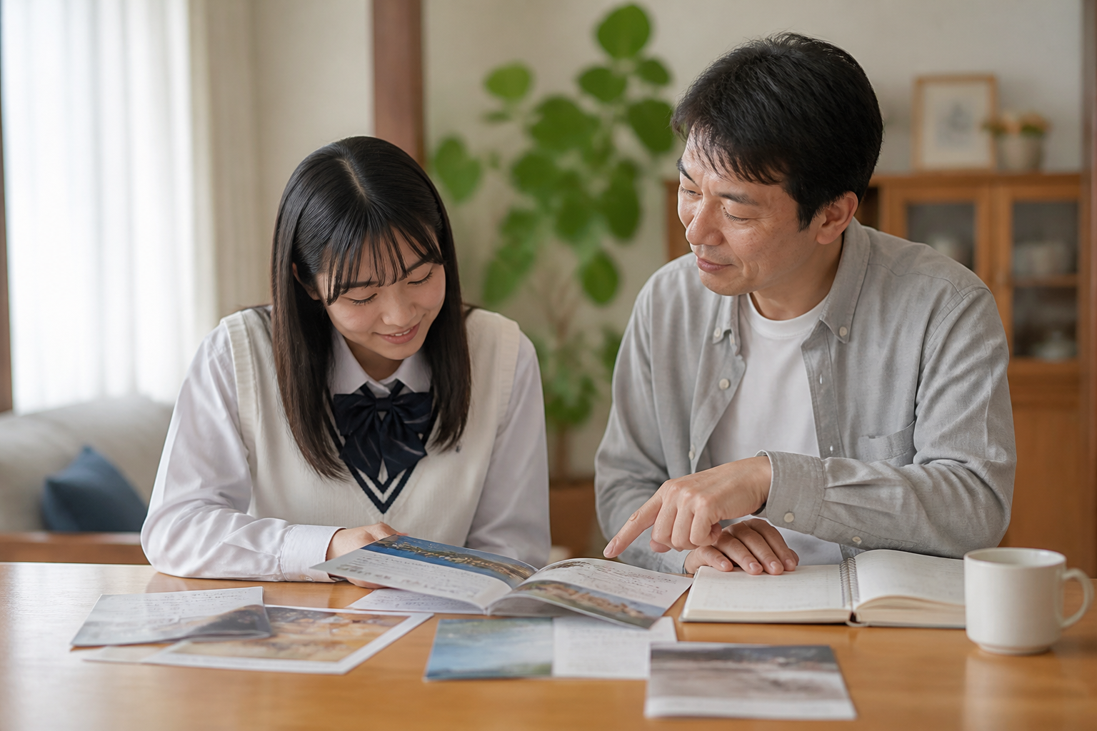 まず、子供自身が「誰と行きたいか」を確かめる