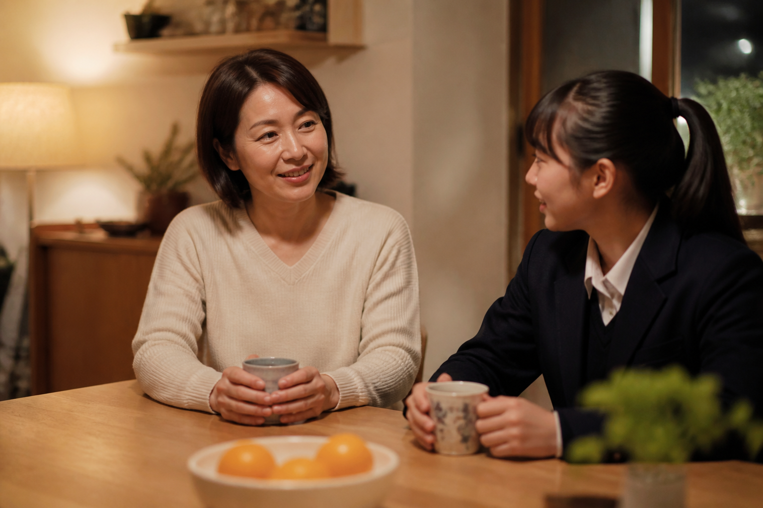 場面3:帰ってきた後、どう話を聞くか