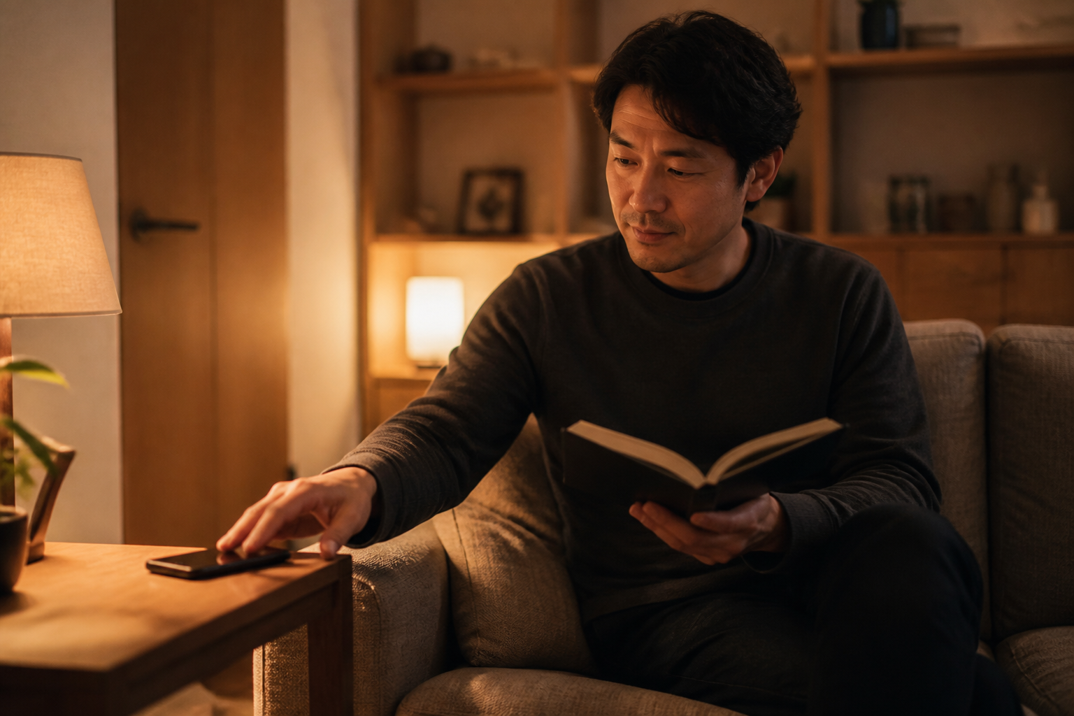 親自身のスマホとの距離も、子供は見ている