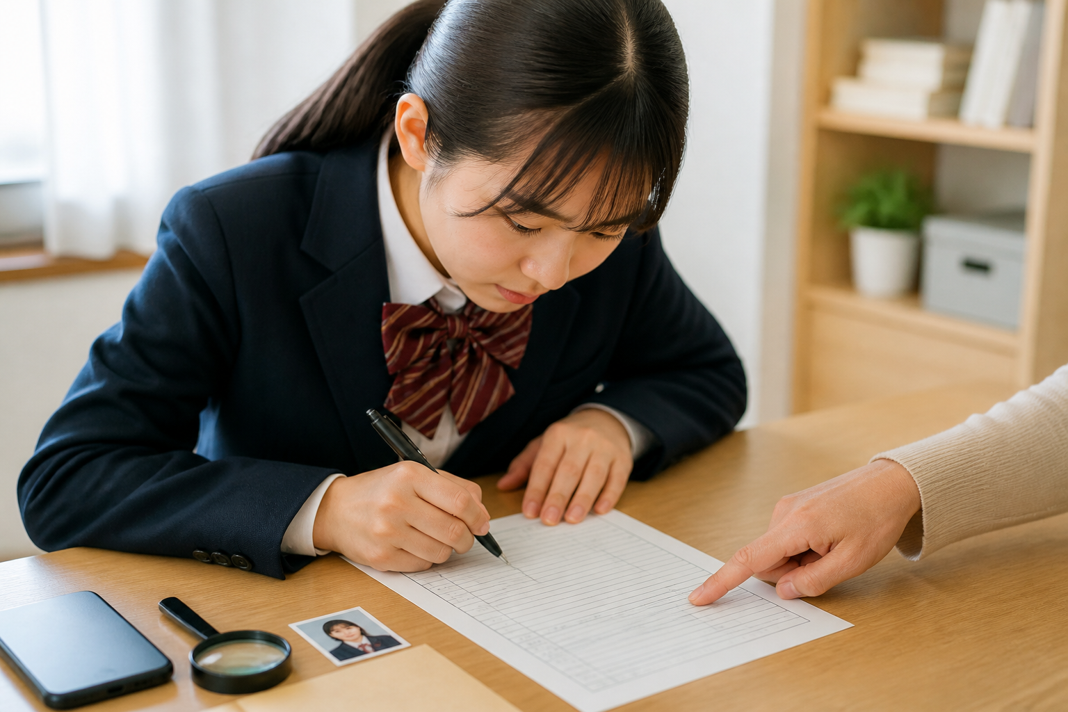 ステップ3：志願票を「他人の目」で点検してから提出する